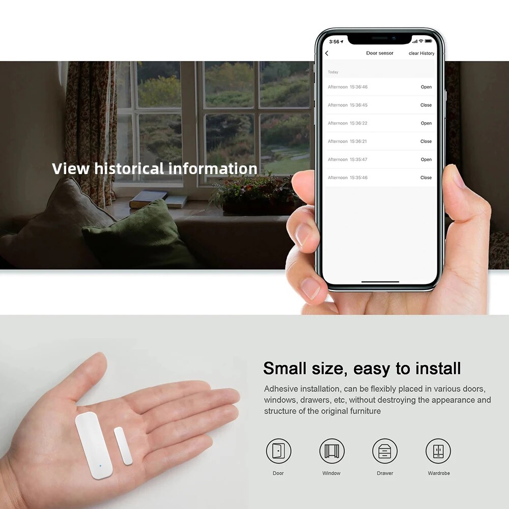 ONENUO Tuya Smart WiFi Door Se - đánh giá và giá Smart Home Notifications