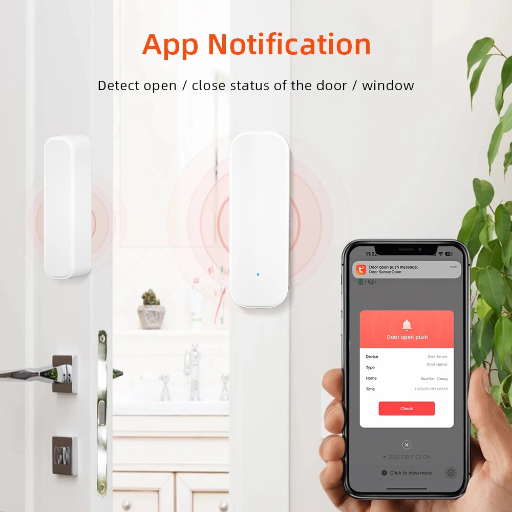 ONENUO Tuya Smart WiFi Door Se - đánh giá và giá Smart Home Notifications